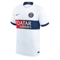 Camisa de time de futebol Paris Saint-Germain Kylian Mbappe #7 Replicas 2º Equipamento 2023-24 Manga Curta
